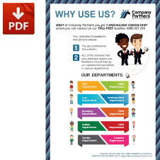 Why use us? Brochure: